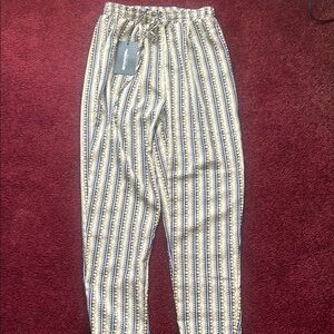 New! Elastic Waist Design pants